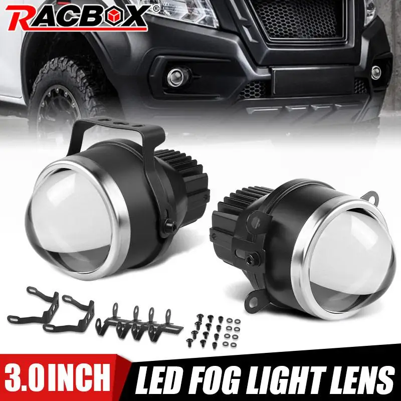 3.0 inch Universal Bi-led Fog Lights Lens PTF Projector Lenses Fog Lamp Driving Light White Yellow Lamp For Car Accessories DIY
3.0 inch Universal Bi-led Fog Lights Lens PTF Projector Lenses Fog Lamp Driving Light White Yellow Lamp For Car Accessories DIY