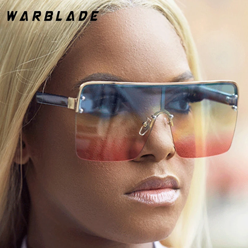 Fashion Personality Oversized One-Piece Square Women Sunglass Trend Luxury Punk Design Men Sunglass Outdoor Sports Eyewear UV400
Fashion Personality Oversized One-Piece Square Women Sunglass Trend Luxury Punk Design Men Sunglass Outdoor Sports Eyewear UV400