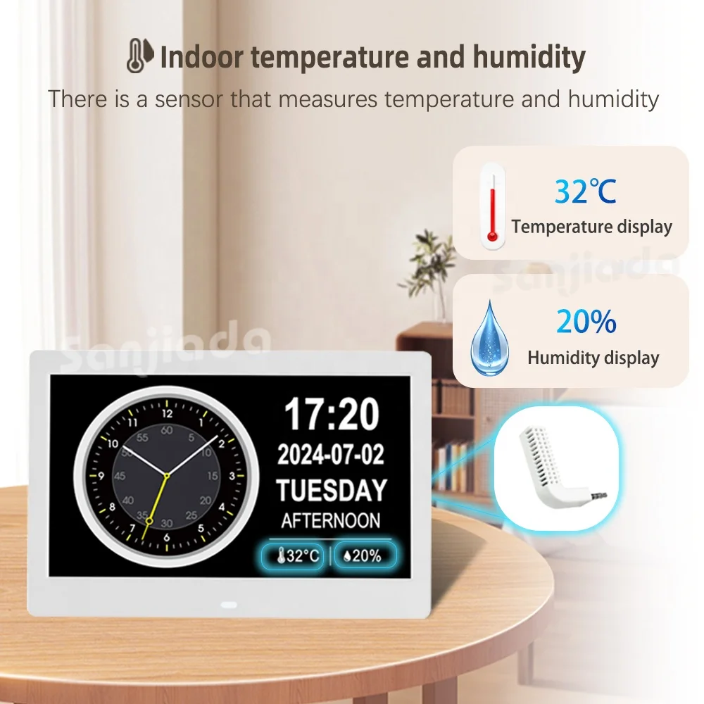 Цифровые Wi-Fi часы-календарь с будильником и отображением дня недели и даты для пожилых людей, страдающих деменцией и болезнью Альцгеймера, с очень большим дисплеем (модель 2026)
Цифровые Wi-Fi часы-календарь с будильником и отображением дня недели и даты для пожилых людей, страдающих деменцией и болезнью Альцгеймера, с очень большим дисплеем (модель 2026)