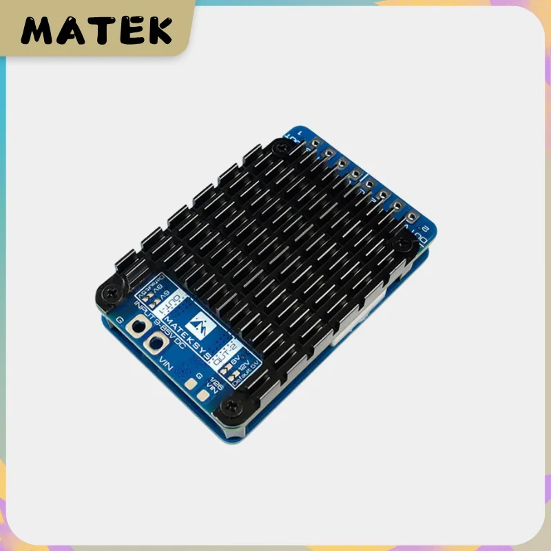 СИЛОВОЙ МОДУЛЬ MATEK PM20S-2 с двумя независимыми понижающими регуляторами напряжения от 9 В до 85 В постоянного тока в 25 К, делитель напряжения для FPV дрона
СИЛОВОЙ МОДУЛЬ MATEK PM20S-2 с двумя независимыми понижающими регуляторами напряжения от 9 В до 85 В постоянного тока в 25 К, делитель напряжения для FPV дрона