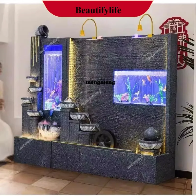YL New Minimalist Fountain Floor Decoration Circulating Tank Living Room Entrance Water Curtain
YL New Minimalist Fountain Floor Decoration Circulating Tank Living Room Entrance Water Curtain