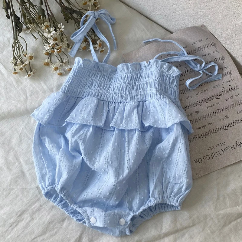 2024 New Summer Infant Baby Girls Bodysuits Sleeveless Cotton Solid Color Toddler Baby Girls Jumpsuit 0-24M Children Clothes
2024 New Summer Infant Baby Girls Bodysuits Sleeveless Cotton Solid Color Toddler Baby Girls Jumpsuit 0-24M Children Clothes