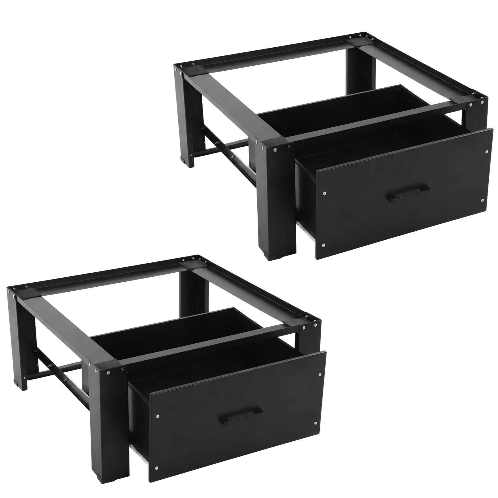 2 Pack Stacked Washer & Dryer Units with Drawer 29inch 14.3in Height 700LBS Capacity for Washing Machine Steel Construction
2 Pack Stacked Washer & Dryer Units with Drawer 29inch 14.3in Height 700LBS Capacity for Washing Machine Steel Construction