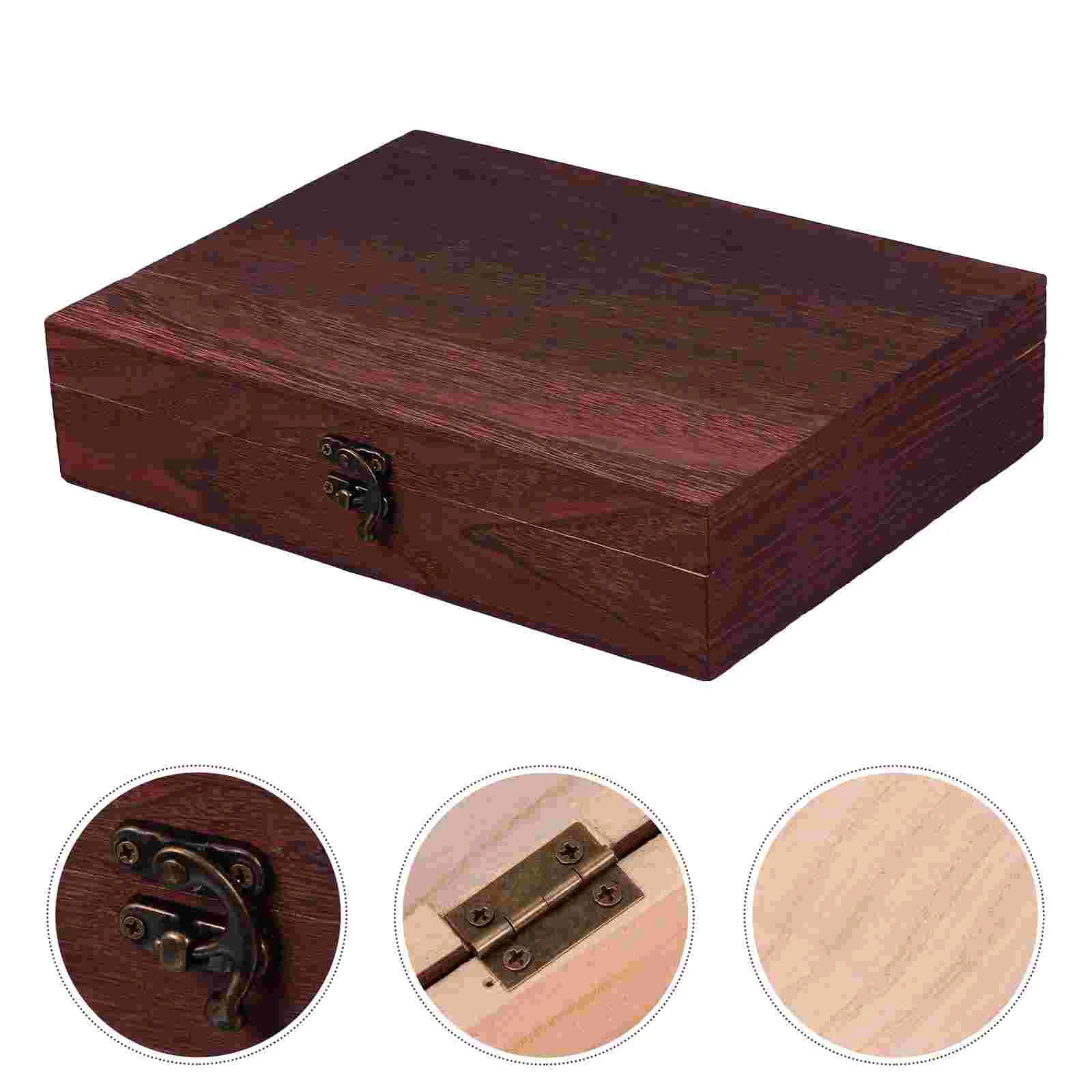 Display Solid Wood Storage Box Boxes Case Make up Toy Coffee Wooden Sundries Office
Display Solid Wood Storage Box Boxes Case Make up Toy Coffee Wooden Sundries Office