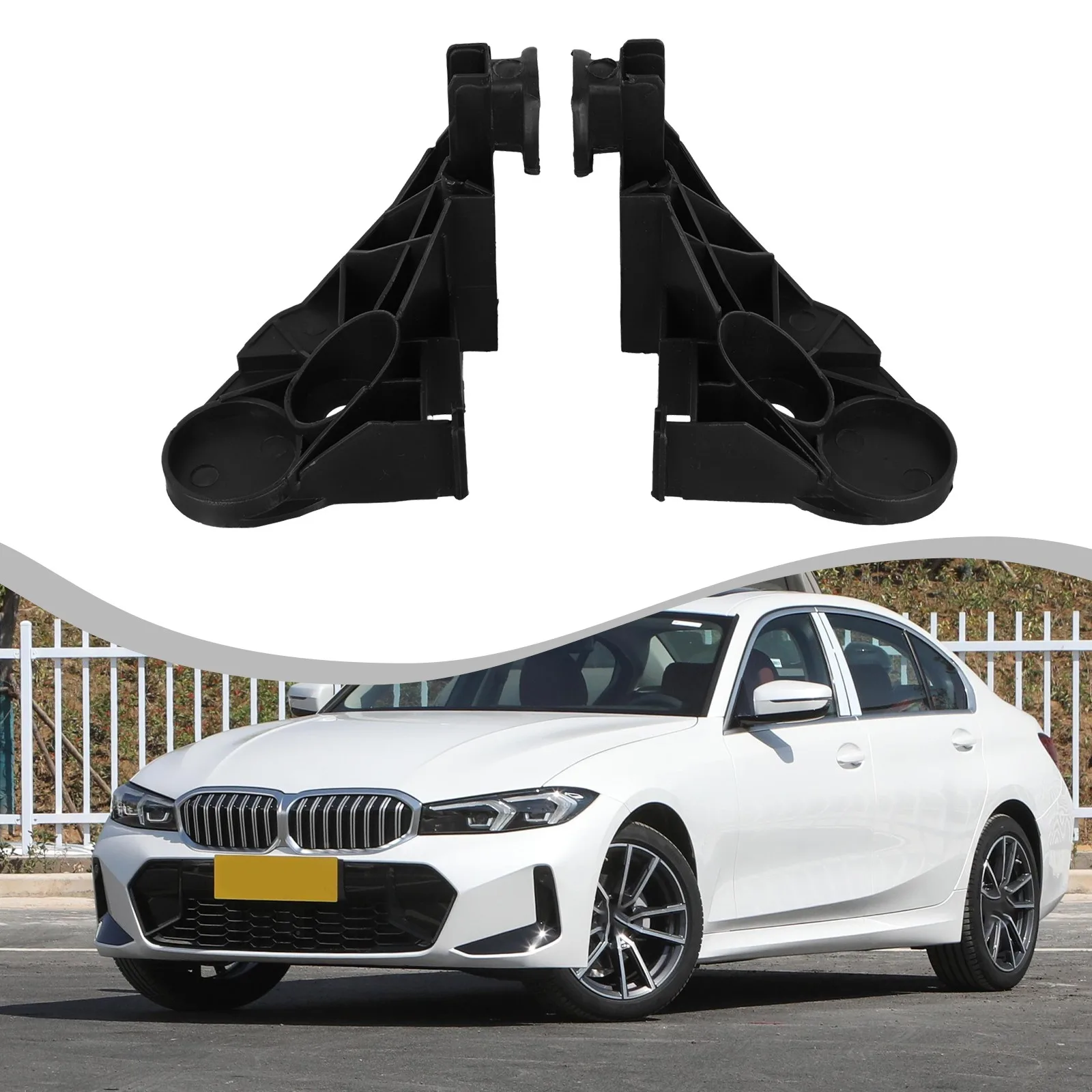 Front Left Right Bumper Cover Support Bracket 51117030619 51117030620 For BMW For E46 For 325i 330i 325Xi 330Xi 2001-2005
Front Left Right Bumper Cover Support Bracket 51117030619 51117030620 For BMW For E46 For 325i 330i 325Xi 330Xi 2001-2005