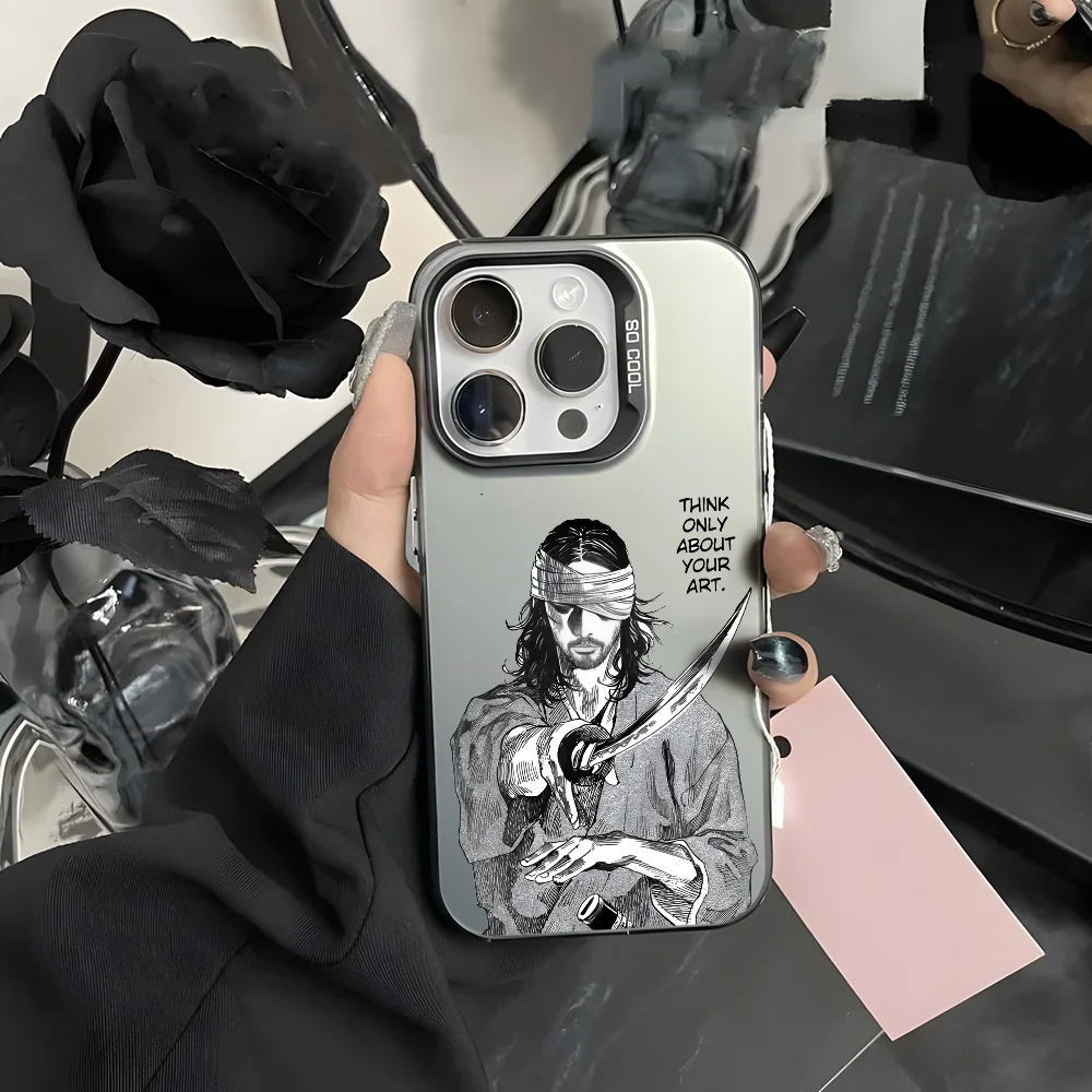 Japanese Vagabond Samurai Phone Case For iPhone 16 15 14 13 12 11 Pro Max Grey Black Matte Ultra-thin Soft Candy Abrazine Funda
Japanese Vagabond Samurai Phone Case For iPhone 16 15 14 13 12 11 Pro Max Grey Black Matte Ultra-thin Soft Candy Abrazine Funda