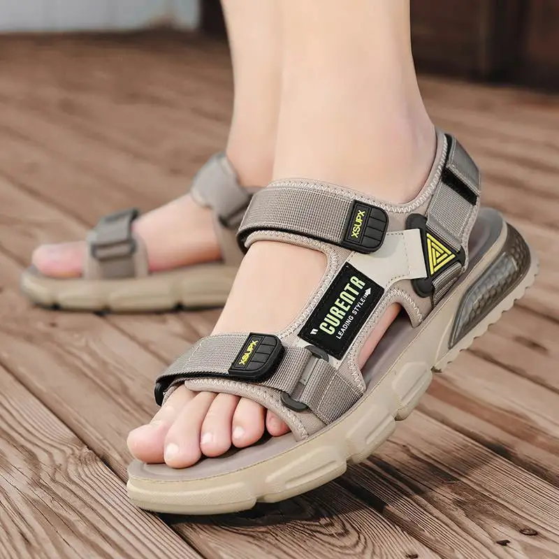 Men's Sandals 2026 New Summer Outdoor Wear Anti-slip Stream Walking Beach Shoes Sports Soft Bottom Driving Slippers
Men's Sandals 2026 New Summer Outdoor Wear Anti-slip Stream Walking Beach Shoes Sports Soft Bottom Driving Slippers