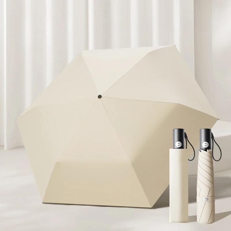 Memory Fabric Folding Umbrella for Women, Ultra Light Auto UV Sun Parasol with Black Coating, Compact Travel Sunscreen Umbrella
Memory Fabric Folding Umbrella for Women, Ultra Light Auto UV Sun Parasol with Black Coating, Compact Travel Sunscreen Umbrella