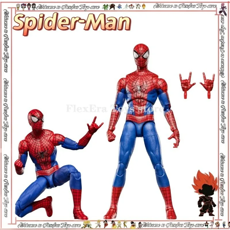 Фигурка AC Marvel Legends Series, 6 дюймов, Удивительный Человек-паук (Гарфилд, Нет пути домой), 1:1 реплика, подвижная фигурка KO
Фигурка AC Marvel Legends Series, 6 дюймов, Удивительный Человек-паук (Гарфилд, Нет пути домой), 1:1 реплика, подвижная фигурка KO