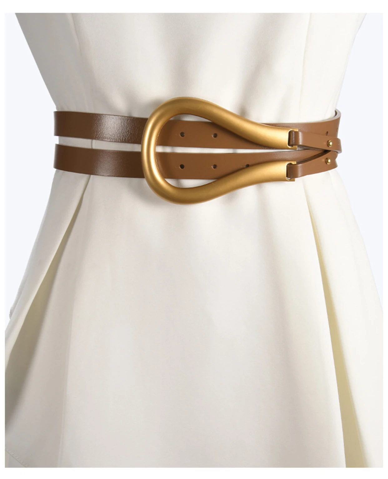 Hot sell 125cm European and American luxurious design sense women's leisure belt high-end sense thin belt girdle decoration belt
Hot sell 125cm European and American luxurious design sense women's leisure belt high-end sense thin belt girdle decoration belt