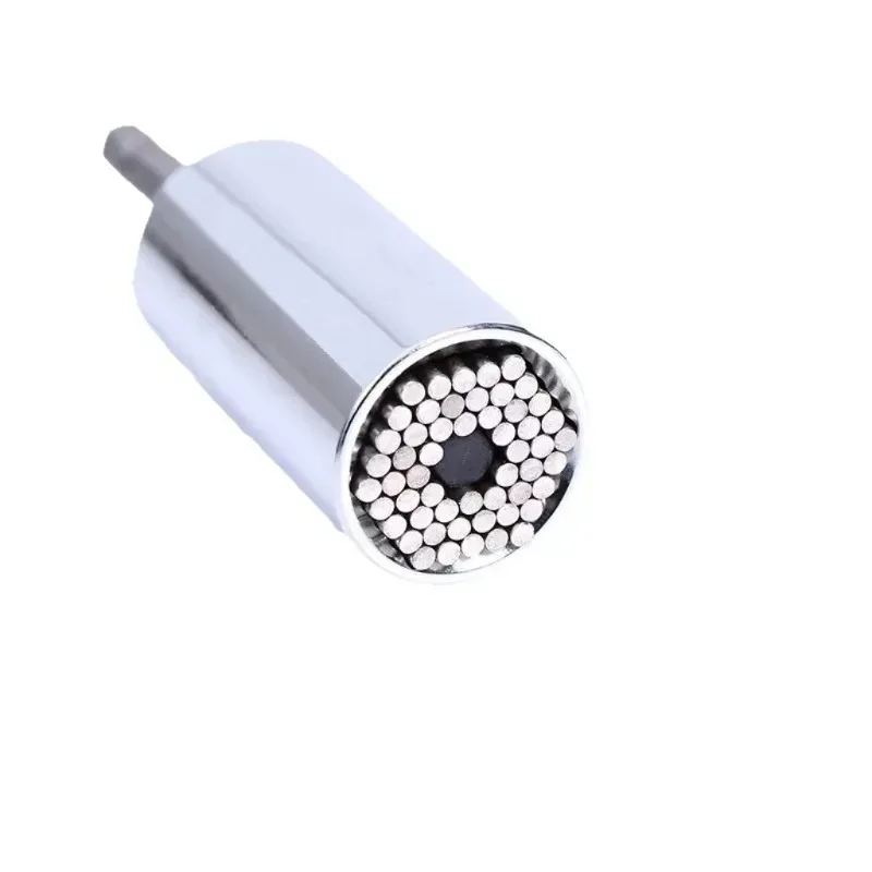 Set 7 To 19mm for Wrench Extension Rod Electric Hand Drill Screw Tool Magic Socket Multifunctional Silvery Multi Purpose
Set 7 To 19mm for Wrench Extension Rod Electric Hand Drill Screw Tool Magic Socket Multifunctional Silvery Multi Purpose