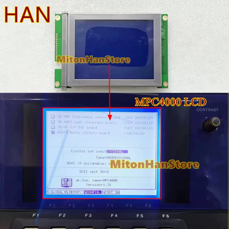 New For AKAI MPC4000 LCD Display Screen (100% Test Before Shipment)
New For AKAI MPC4000 LCD Display Screen (100% Test Before Shipment)