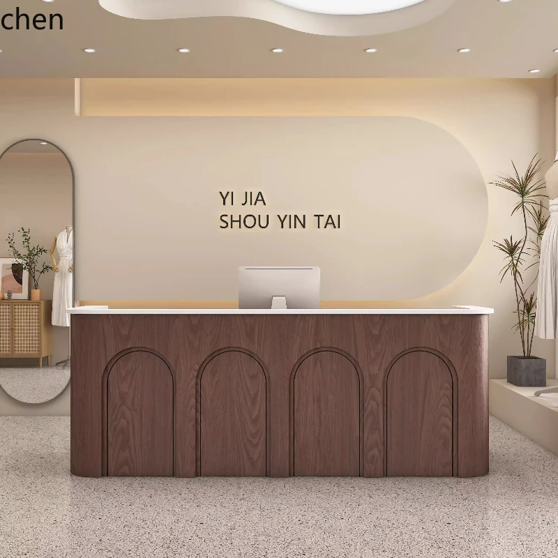 HXL clothing store checkout page beauty salon light luxury bar counter hair salon office reception table
HXL clothing store checkout page beauty salon light luxury bar counter hair salon office reception table