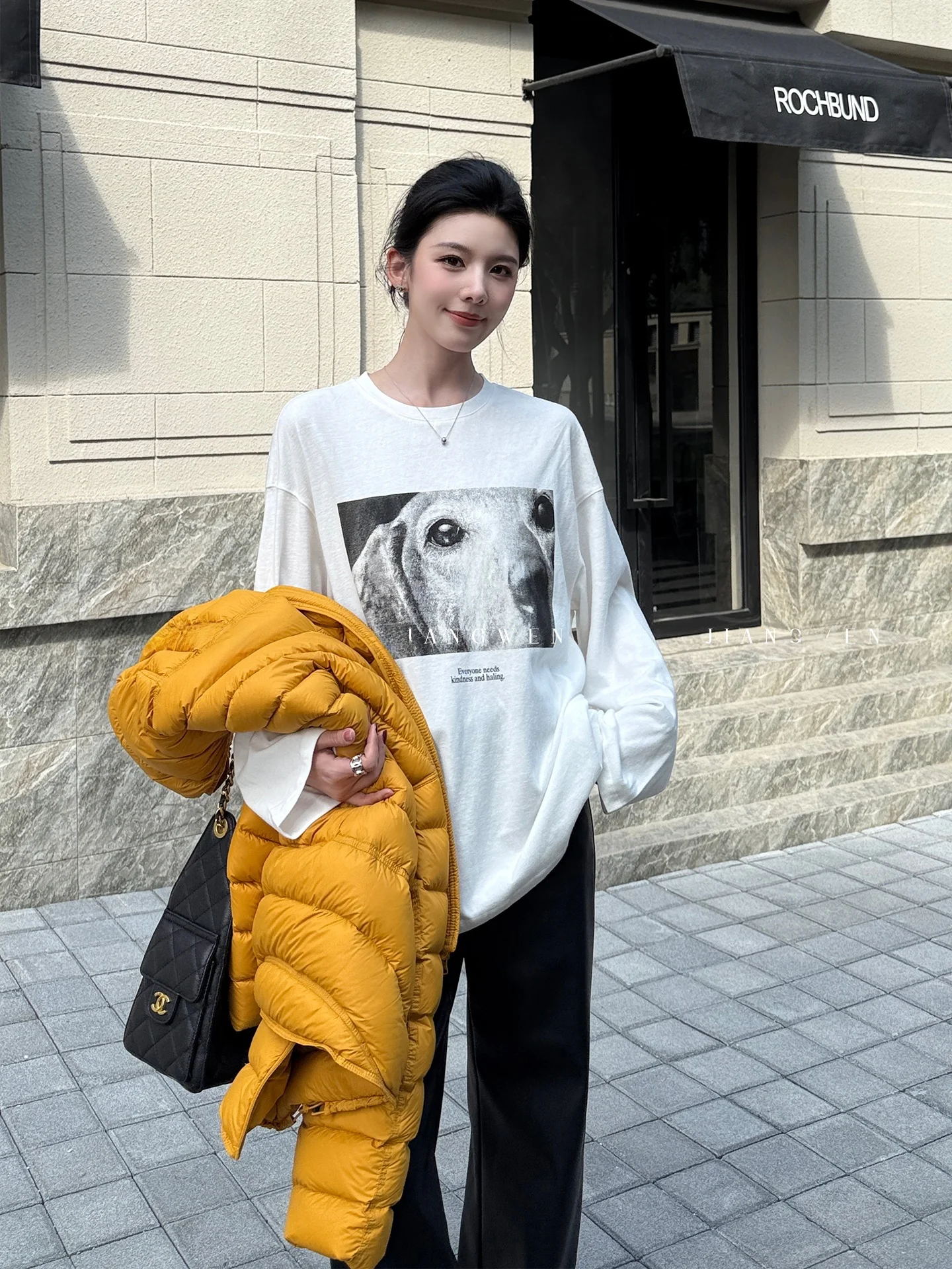 Женская футболка с длинным рукавом из чистого хлопка с принтом, повседневная, свободного кроя, с круглым вырезом, удобная, дышащая, для ношения под одеждой
Женская футболка с длинным рукавом из чистого хлопка с принтом, повседневная, свободного кроя, с круглым вырезом, удобная, дышащая, для ношения под одеждой