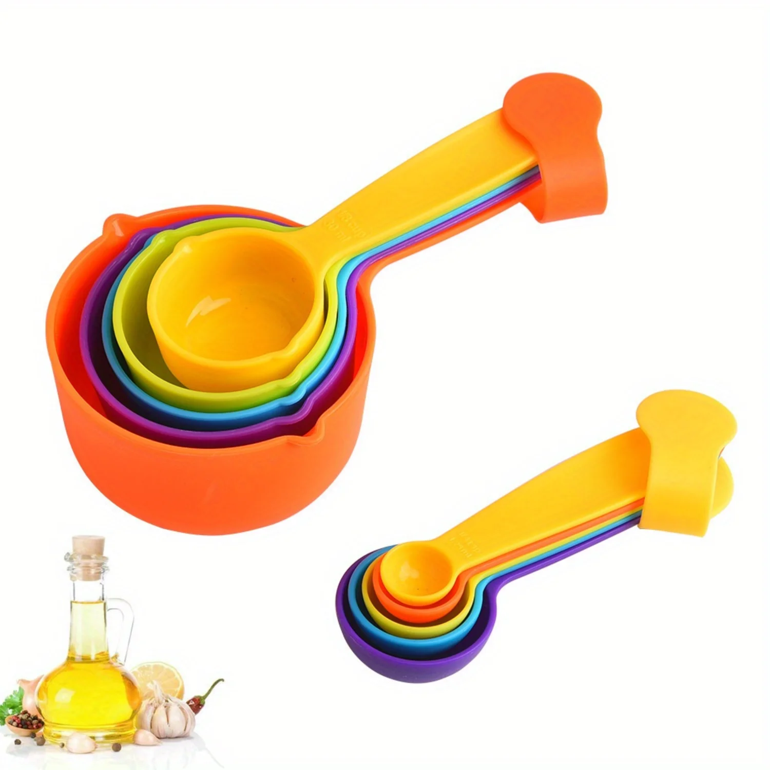 1 Set Measuring Cups Spoons Plastic Stackable Dry Liquid Baking Kitchen Stuff Measuring spoon set Ceramic spoon Mini spoon Spoon
1 Set Measuring Cups Spoons Plastic Stackable Dry Liquid Baking Kitchen Stuff Measuring spoon set Ceramic spoon Mini spoon Spoon