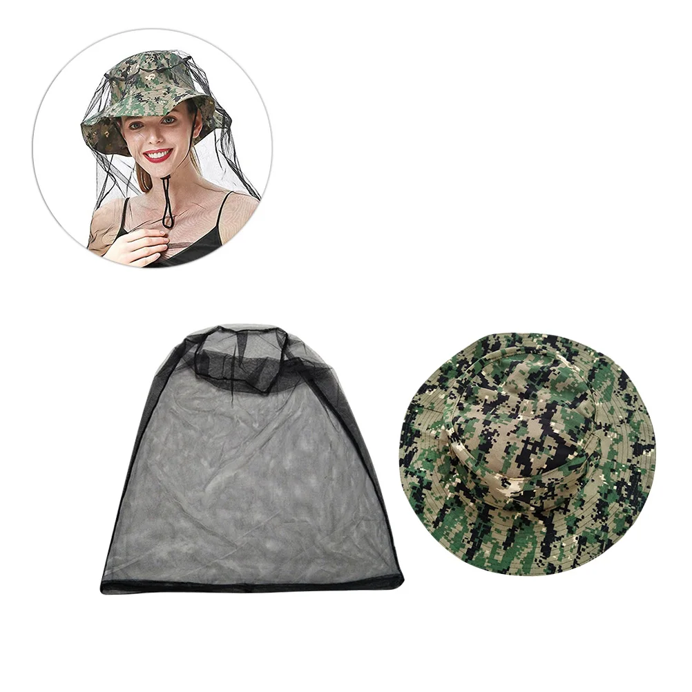 UV Proof Fishing Hat Camouflage Beekeeping Sun Protection Head Net Lightweight Quick Dry Water Resistant Mosquito Repellent
UV Proof Fishing Hat Camouflage Beekeeping Sun Protection Head Net Lightweight Quick Dry Water Resistant Mosquito Repellent