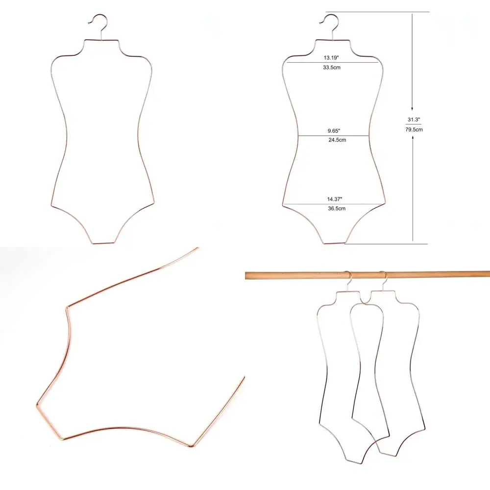 Проволочные металлические вешалки для купальников для демонстрации бикини — упаковка из 10 шт., розовое золото, форма всего тела, идеально подходит для розничной торговли
Проволочные металлические вешалки для купальников для демонстрации бикини — упаковка из 10 шт., розовое золото, форма всего тела, идеально подходит для розничной торговли