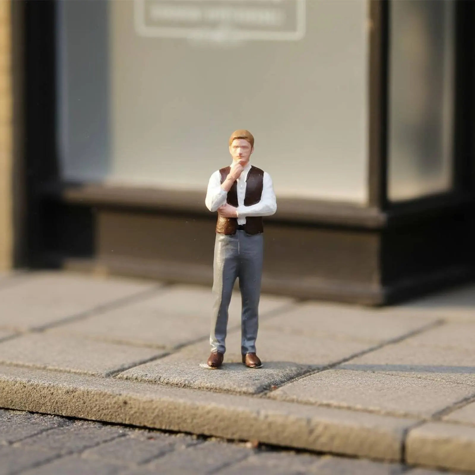 1:64 Scale Male Figure Highly Detailed Tiny Man Figurine Model Railroad People Resin Material Miniature Scene Accessory
1:64 Scale Male Figure Highly Detailed Tiny Man Figurine Model Railroad People Resin Material Miniature Scene Accessory
