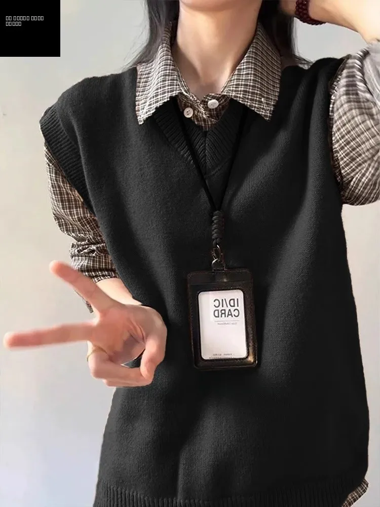 Мужской вязаный жилет в американском ретро-стиле, осенний, без рукавов, для многослойных образов, молодежный, премиум-класса
Мужской вязаный жилет в американском ретро-стиле, осенний, без рукавов, для многослойных образов, молодежный, премиум-класса