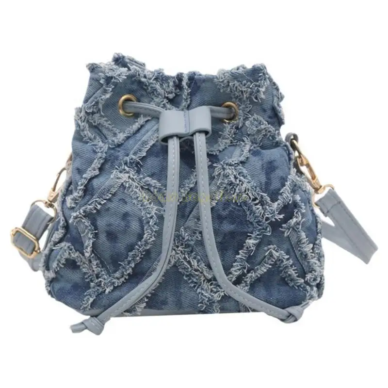 X90D Denims Bucket Bag Drawstring Purse Denims Clutches Hobos Bag Crossbody Handbag
X90D Denims Bucket Bag Drawstring Purse Denims Clutches Hobos Bag Crossbody Handbag