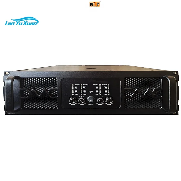 MT-8000 Professional Sound Amplifier 1500W 4 Channel Power Amplifier 104 IC 32 Capacitance Amplifier
MT-8000 Professional Sound Amplifier 1500W 4 Channel Power Amplifier 104 IC 32 Capacitance Amplifier