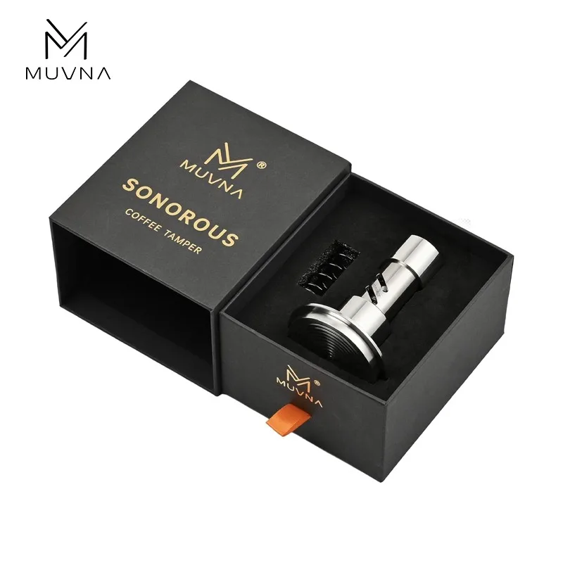 MUVNA Coffee Tamper,4-Spring 30lbs Pressure Feedback Espresso Tamper,Barista Tool for Precise Tamping Coffee Accessories
MUVNA Coffee Tamper,4-Spring 30lbs Pressure Feedback Espresso Tamper,Barista Tool for Precise Tamping Coffee Accessories
