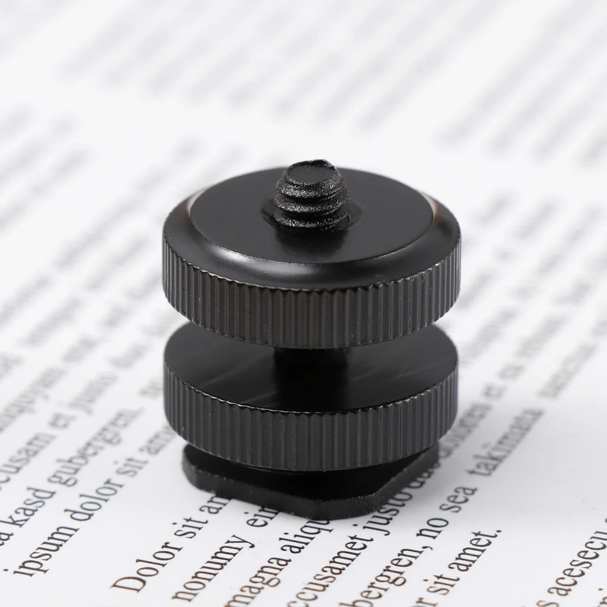 3 pcs Hot Shoe Adapter Threaded 1/4 Screw Slot Universal Camera Mount Aluminum Alloy Durable Construction
3 pcs Hot Shoe Adapter Threaded 1/4 Screw Slot Universal Camera Mount Aluminum Alloy Durable Construction