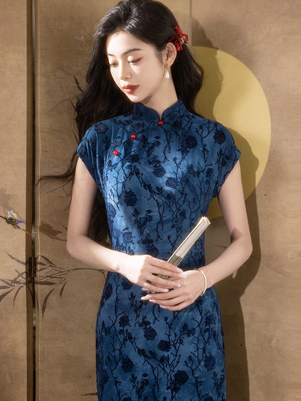 Ele Long Dr Daily Wear Reformed Chinese Sle High End anghai Faion Retro Wind Low Slit Breathable ort...
Ele Long Dr Daily Wear Reformed Chinese Sle High End anghai Faion Retro Wind Low Slit Breathable ort...
