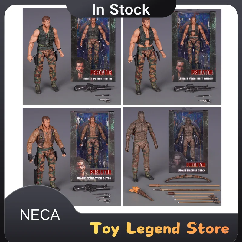 In Stock NECA KO Predator 30th Anniversary Dutch Schaefer Arnold Schwarzenegger Movie Action Figure Collectible Model Toy Gift
In Stock NECA KO Predator 30th Anniversary Dutch Schaefer Arnold Schwarzenegger Movie Action Figure Collectible Model Toy Gift