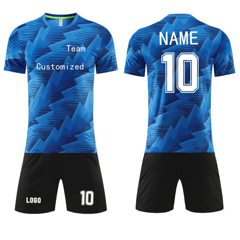 24-25 Summer brand football wear blue red white jersey custom short-sleeved T-shirt shorts set Custom jersey model 5027
24-25 Summer brand football wear blue red white jersey custom short-sleeved T-shirt shorts set Custom jersey model 5027