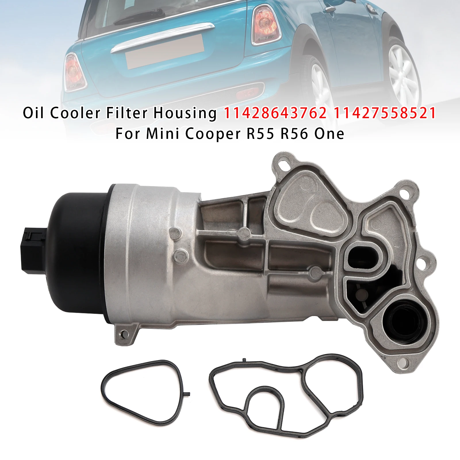 Корпус фильтра масляного радиатора Artudatech 11428643762 11427558521 для Mini Cooper R55 R56 One
Корпус фильтра масляного радиатора Artudatech 11428643762 11427558521 для Mini Cooper R55 R56 One