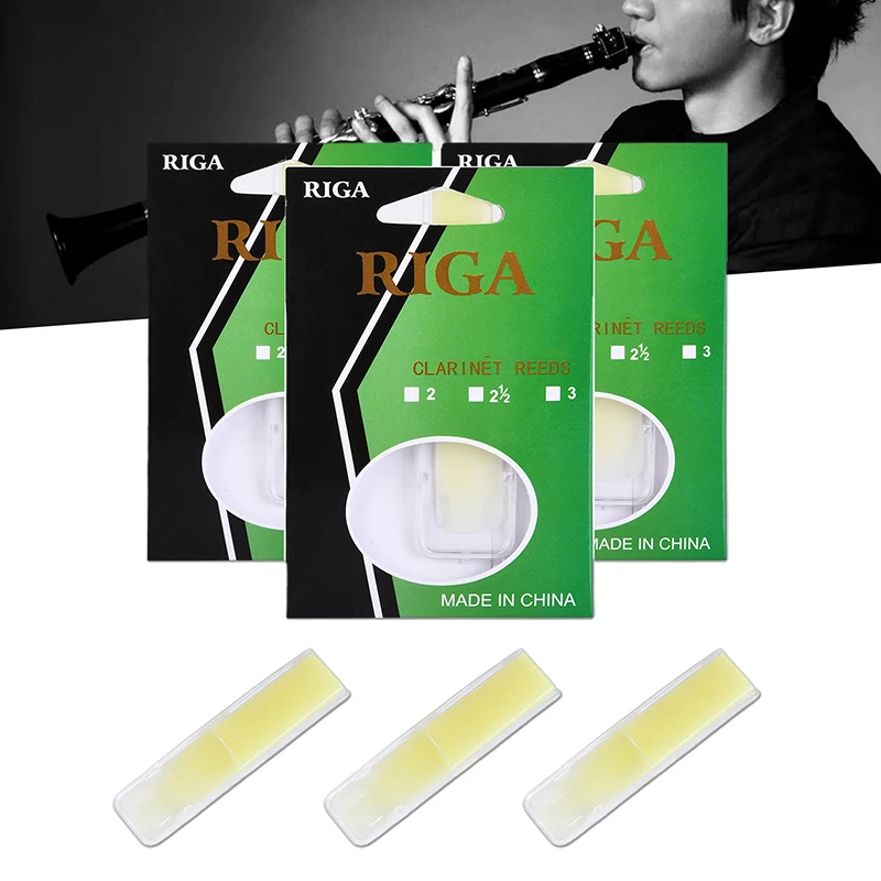 Reusable Clarinet Resin Reed Durable Sax Reed Practical Instrument Accessories Suitable for Beginner Student WHStore
Reusable Clarinet Resin Reed Durable Sax Reed Practical Instrument Accessories Suitable for Beginner Student WHStore