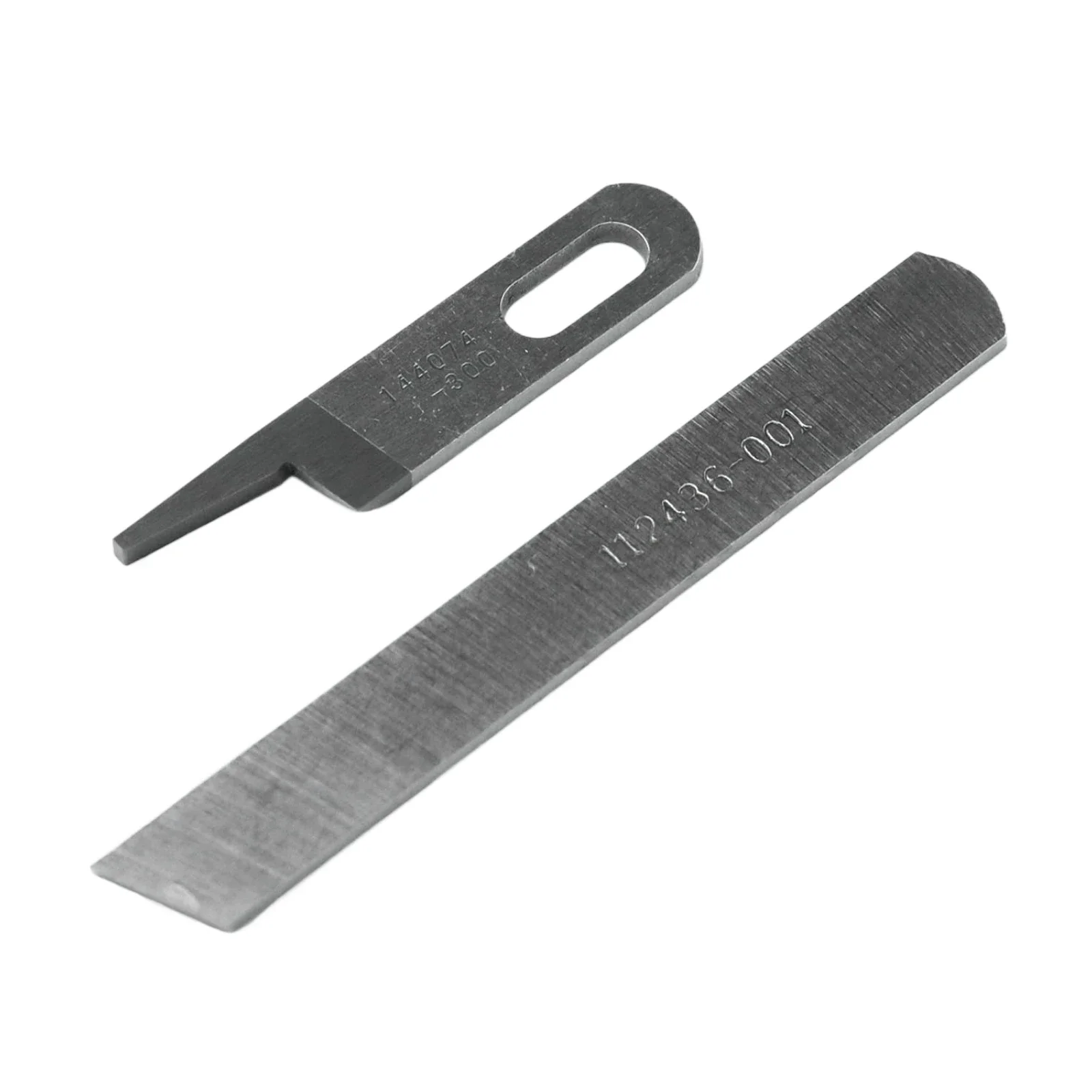 144074-300 + 112436-001 Upper and Lower Knife Kit For Brother EF4-B531, B561, B571, MA4-B581 Overlock Sewing Machine (10 Sets)
144074-300 + 112436-001 Upper and Lower Knife Kit For Brother EF4-B531, B561, B571, MA4-B581 Overlock Sewing Machine (10 Sets)