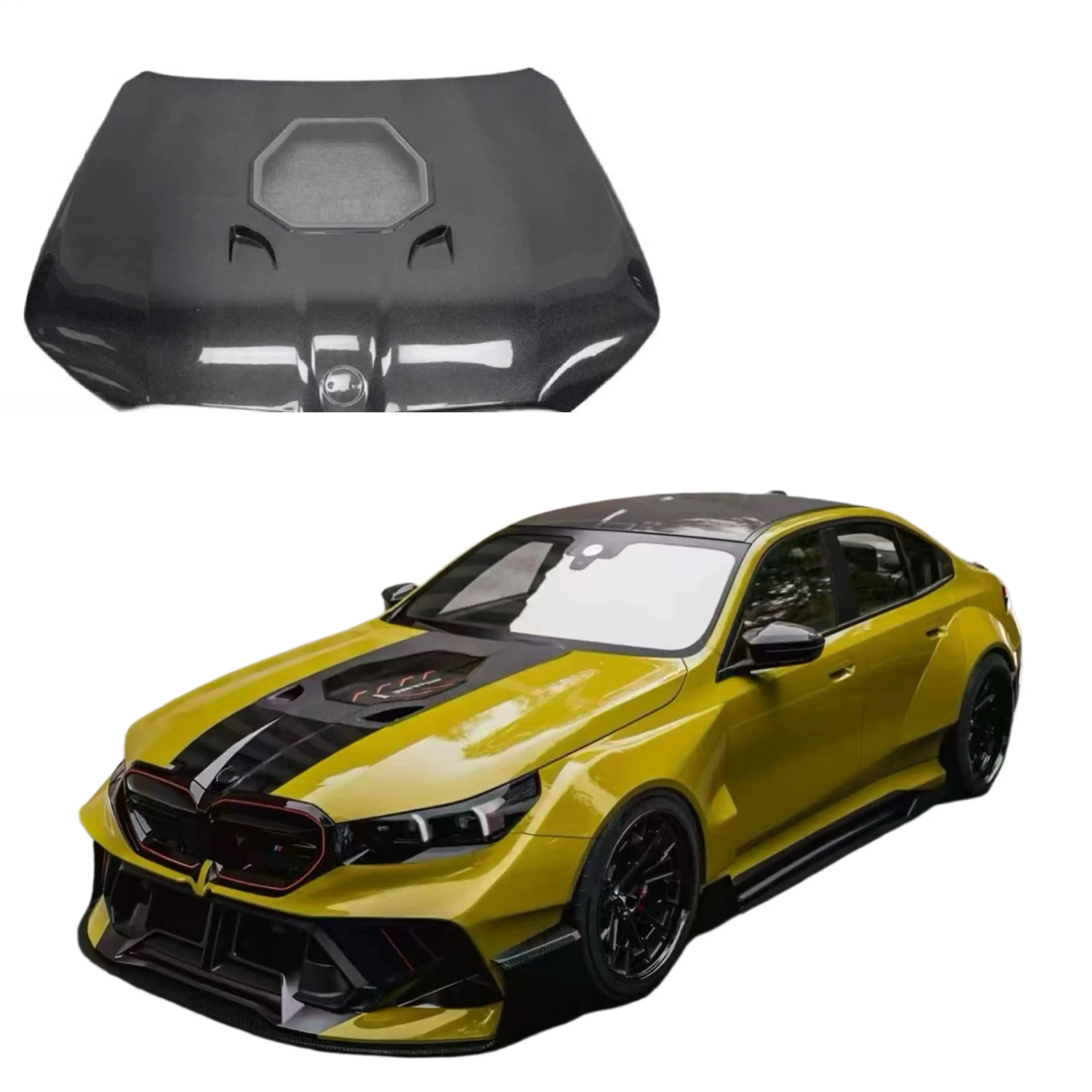 Classic Car Restomod Body KitsHigh Quality 100% Fitment For 5 Series M5 G60 G68 G90 Carbon Fiber Front Hood Engine Cover Bonnet
Classic Car Restomod Body KitsHigh Quality 100% Fitment For 5 Series M5 G60 G68 G90 Carbon Fiber Front Hood Engine Cover Bonnet
