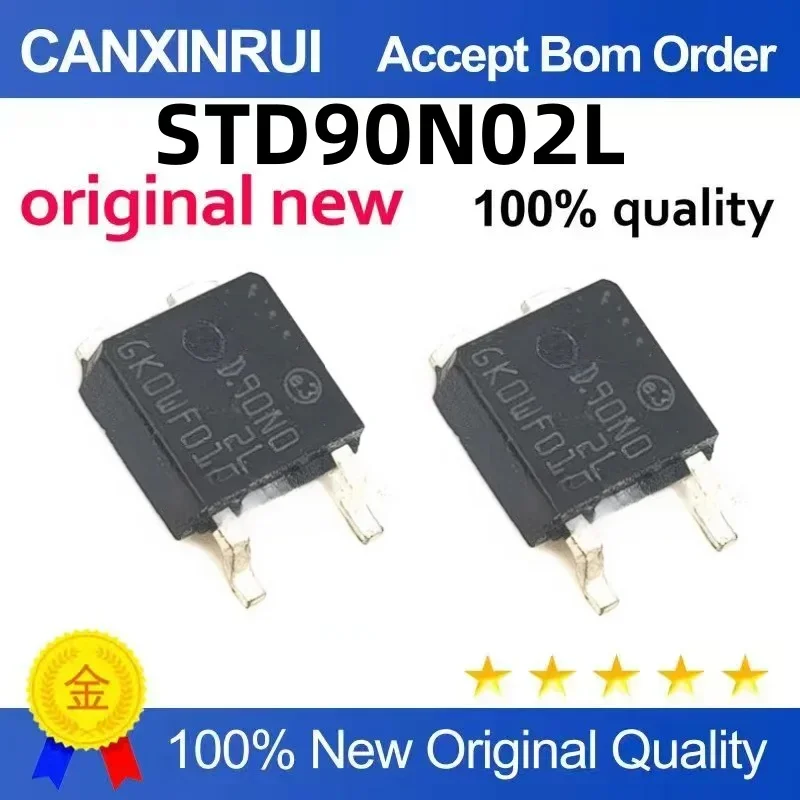 (5-100 pieces)Brand new original STD90N02L D90N02L TO-252 spot chip IC
(5-100 pieces)Brand new original STD90N02L D90N02L TO-252 spot chip IC