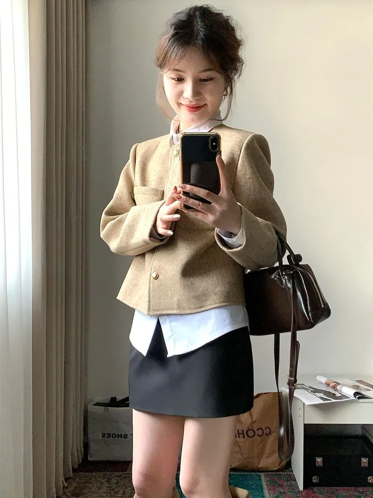 Tweed Jacket Beige Womens Summer Breathable Relaxed Baggy Loose-Fitting Skin-Friendly Moisture-Wicking Porosity Mesh Outdoors OL
Tweed Jacket Beige Womens Summer Breathable Relaxed Baggy Loose-Fitting Skin-Friendly Moisture-Wicking Porosity Mesh Outdoors OL