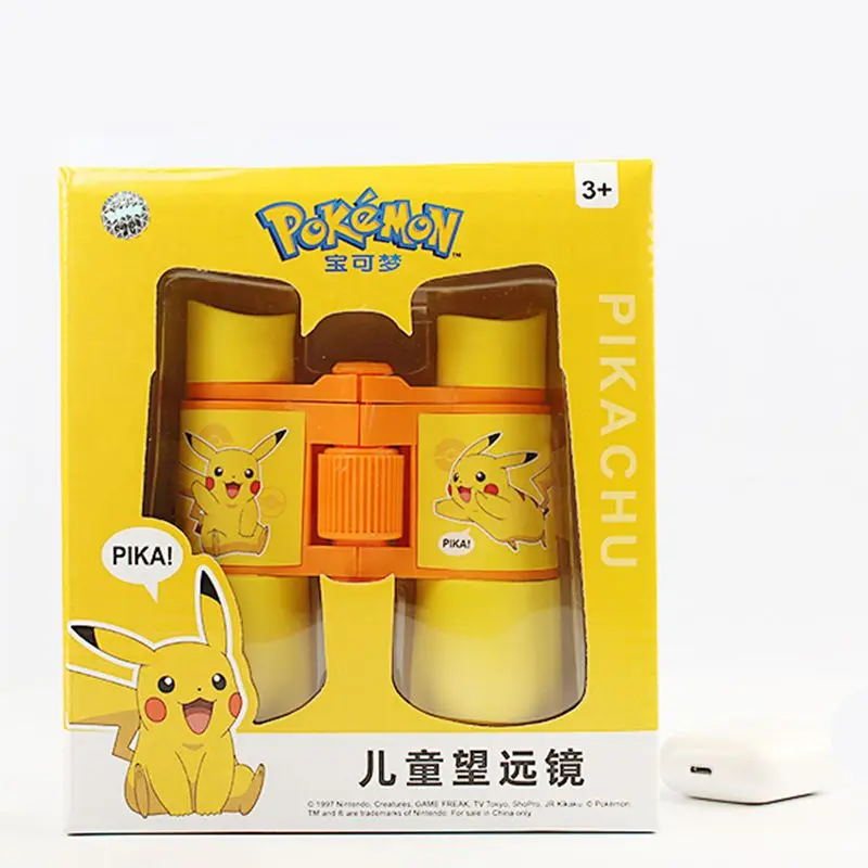 Бинокулярный телескоп для детей TAKARA TOMY с милым мультяшным принтом Picchu, игрушка для маленьких мальчиков GoPayPal Kemeng
Бинокулярный телескоп для детей TAKARA TOMY с милым мультяшным принтом Picchu, игрушка для маленьких мальчиков GoPayPal Kemeng