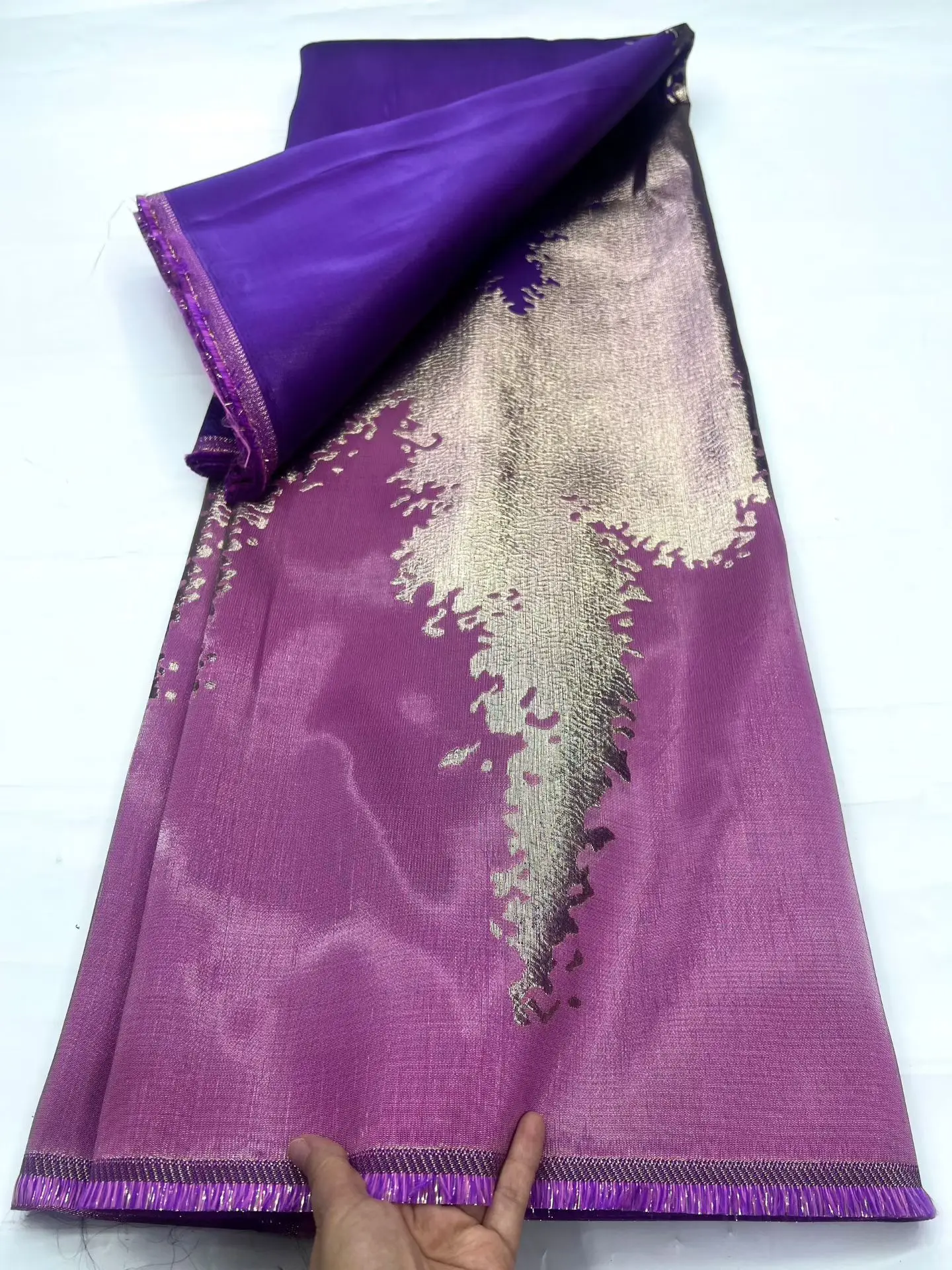 African Brocade Jacquard Lace Fabrics 5Yards 2026 High Quality French Gilded Lace for Women Wedding Party Dresses HHD6478
African Brocade Jacquard Lace Fabrics 5Yards 2026 High Quality French Gilded Lace for Women Wedding Party Dresses HHD6478
