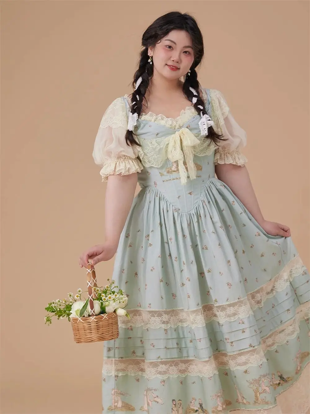 French Pure Lace Stitching Flying Sleeve Dress Summer New Western Style Waist-Slimming Floral for Women
French Pure Lace Stitching Flying Sleeve Dress Summer New Western Style Waist-Slimming Floral for Women