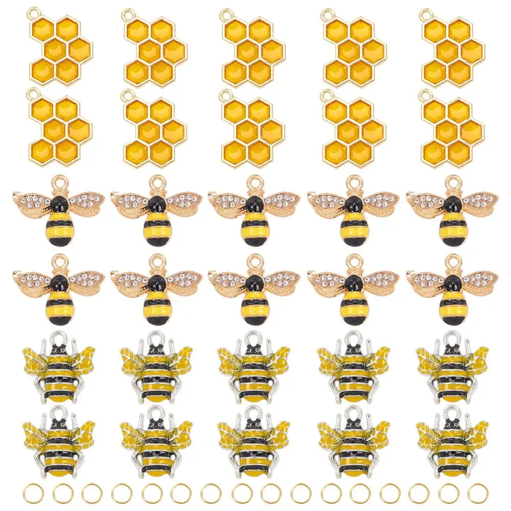 1 коробка, подвески из сплава с эмалью, Bee Yellow, 18,5x22x5 мм, отверстие: 1,8 мм
1 коробка, подвески из сплава с эмалью, Bee Yellow, 18,5x22x5 мм, отверстие: 1,8 мм