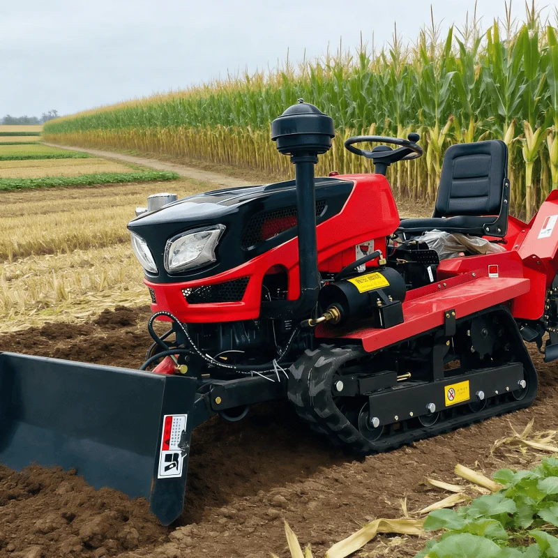 Customized 35HP All-Terrain Small Crawler Rotary Tiller Multifunctional Agricultural Cultivator with Attachments
Customized 35HP All-Terrain Small Crawler Rotary Tiller Multifunctional Agricultural Cultivator with Attachments