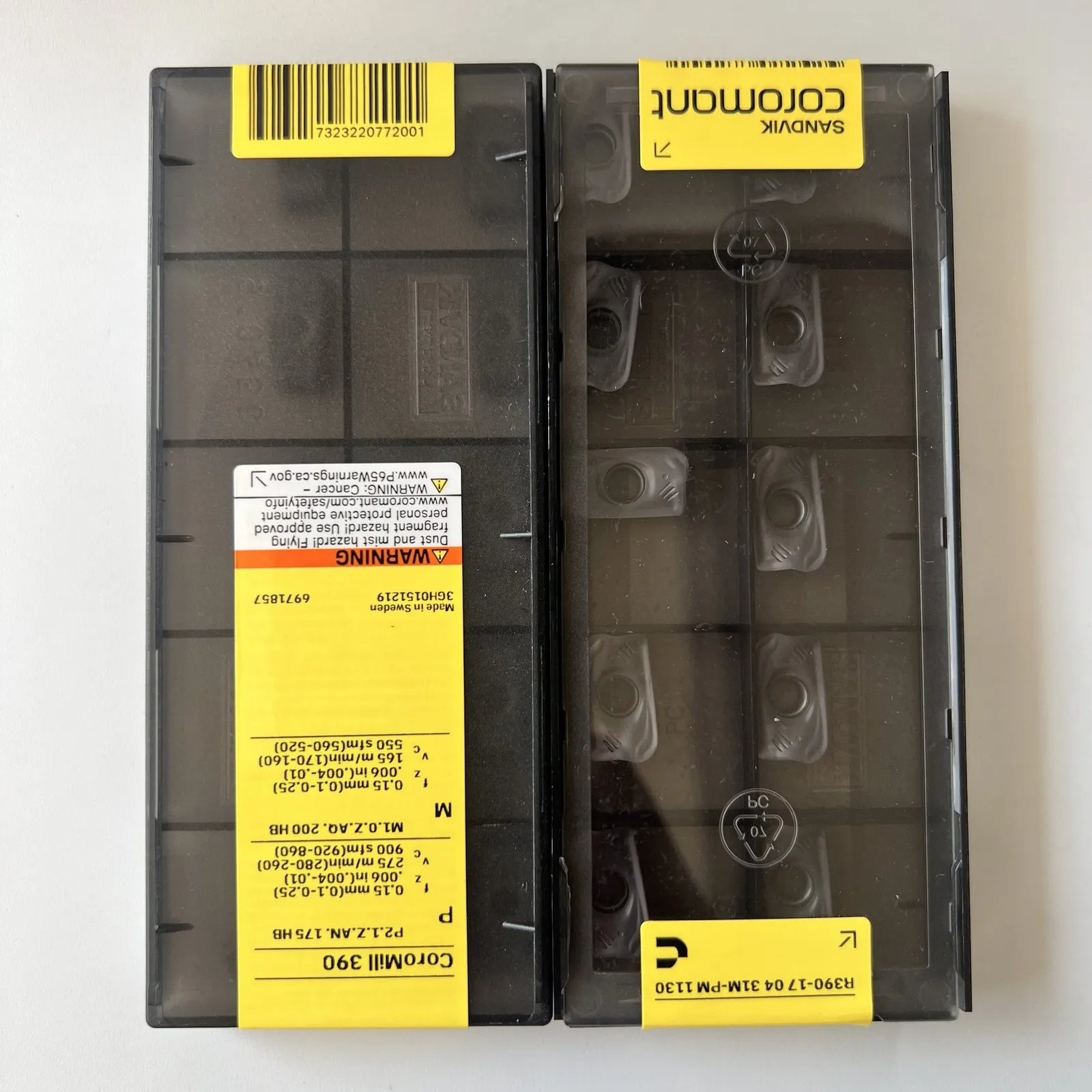 SANDVIK / R390-170431M-PM 1130 / Оригинальное шведское лезвие из твердого сплава, 10 шт.
SANDVIK / R390-170431M-PM 1130 / Оригинальное шведское лезвие из твердого сплава, 10 шт.