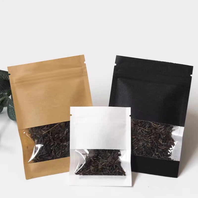 50x Small Paper Baggies with Zipper,White/Black/Brown Crafts Gift Bags Clear Window Mini Flat Storage Bag Cheap Kraft Seal Pouch
50x Small Paper Baggies with Zipper,White/Black/Brown Crafts Gift Bags Clear Window Mini Flat Storage Bag Cheap Kraft Seal Pouch