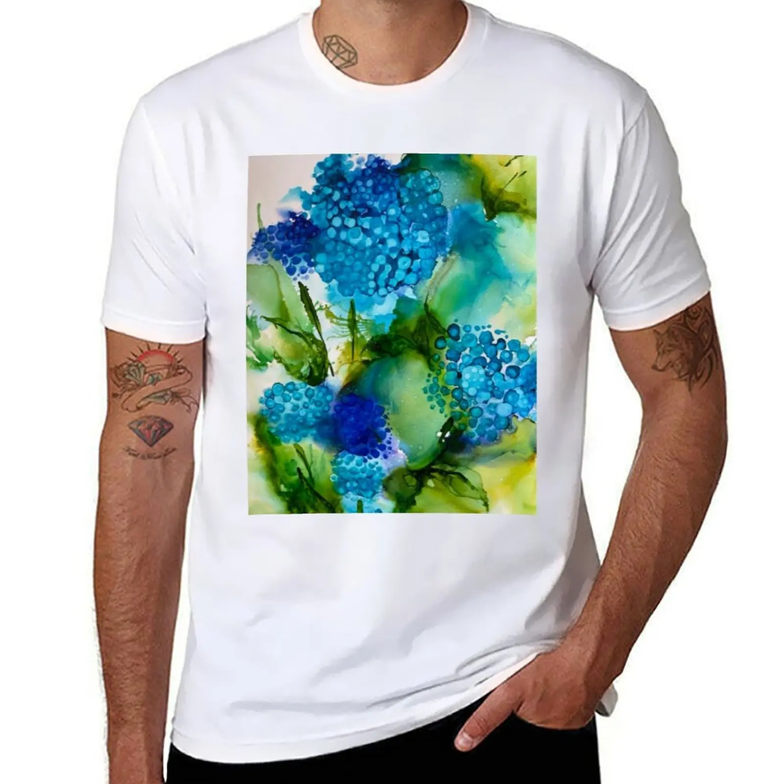 Hydrangea Blue T-Shirt t shirt custom print cotton t shirts high quality t shirts for man pack cotton T-Shirt
Hydrangea Blue T-Shirt t shirt custom print cotton t shirts high quality t shirts for man pack cotton T-Shirt