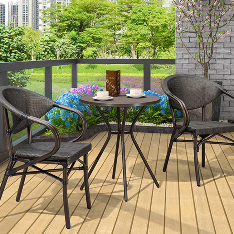 #v Modern Cheap Best Cafe 3 Piece Wicker Dining Set Furniture Outdoor Garden Rattan Aluminum Bistro Table and 2 Seater Chairs
#v Modern Cheap Best Cafe 3 Piece Wicker Dining Set Furniture Outdoor Garden Rattan Aluminum Bistro Table and 2 Seater Chairs