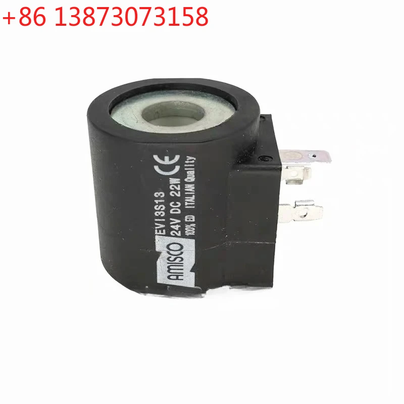 EVI3S13 DC24V 22W AMISCO Threaded Plug-in Solenoid Valve Crane Coil Inner Aperture:13MM Height:37MM
EVI3S13 DC24V 22W AMISCO Threaded Plug-in Solenoid Valve Crane Coil Inner Aperture:13MM Height:37MM