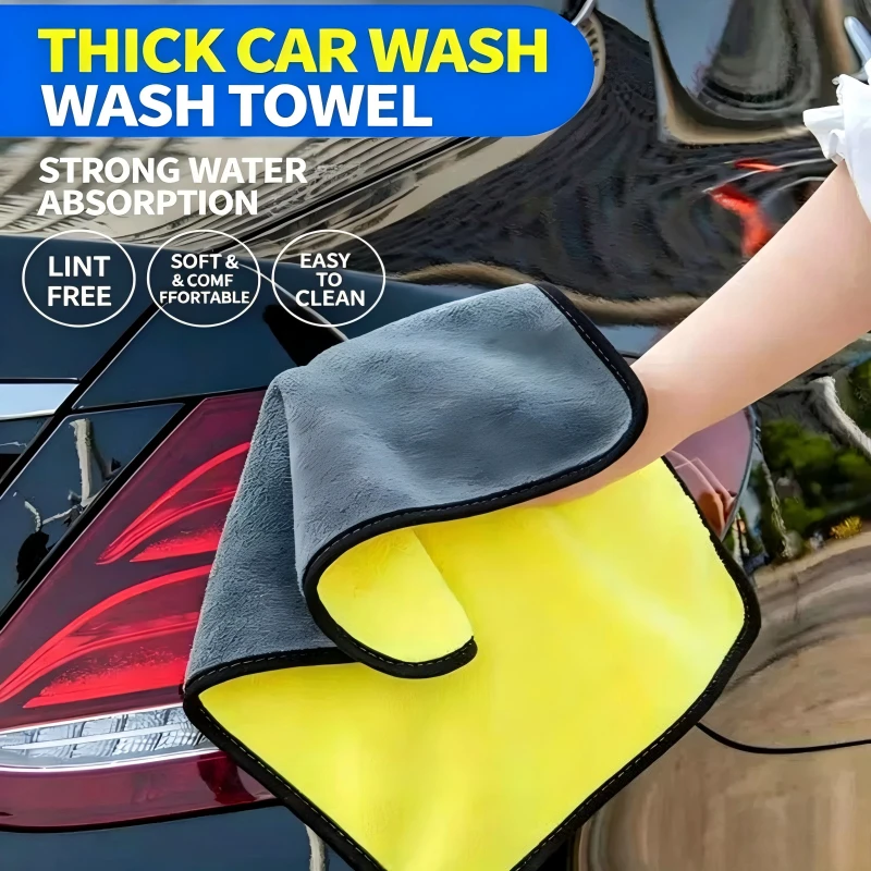 1/3/5Pcs Thickened Water Absorbing Non Shedding Cloth for Wiping Car Wash Towels Glass Cleaning Cloth
1/3/5Pcs Thickened Water Absorbing Non Shedding Cloth for Wiping Car Wash Towels Glass Cleaning Cloth