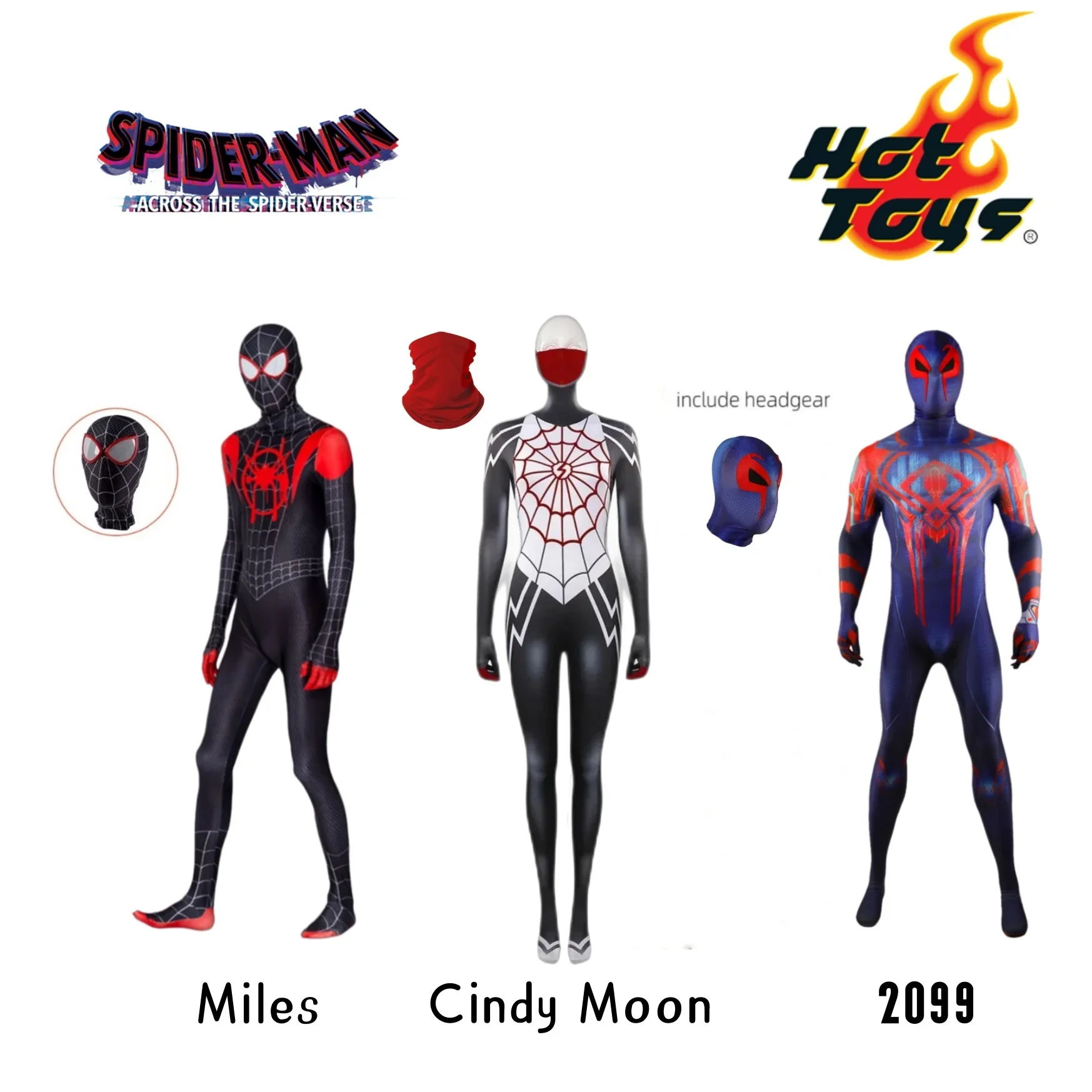 Black Spiderman Costume with Mask Cindy Moon Cosplay Spider Man Into The Spider Verse 2099 Costume Halloween Costume for Adult
Black Spiderman Costume with Mask Cindy Moon Cosplay Spider Man Into The Spider Verse 2099 Costume Halloween Costume for Adult