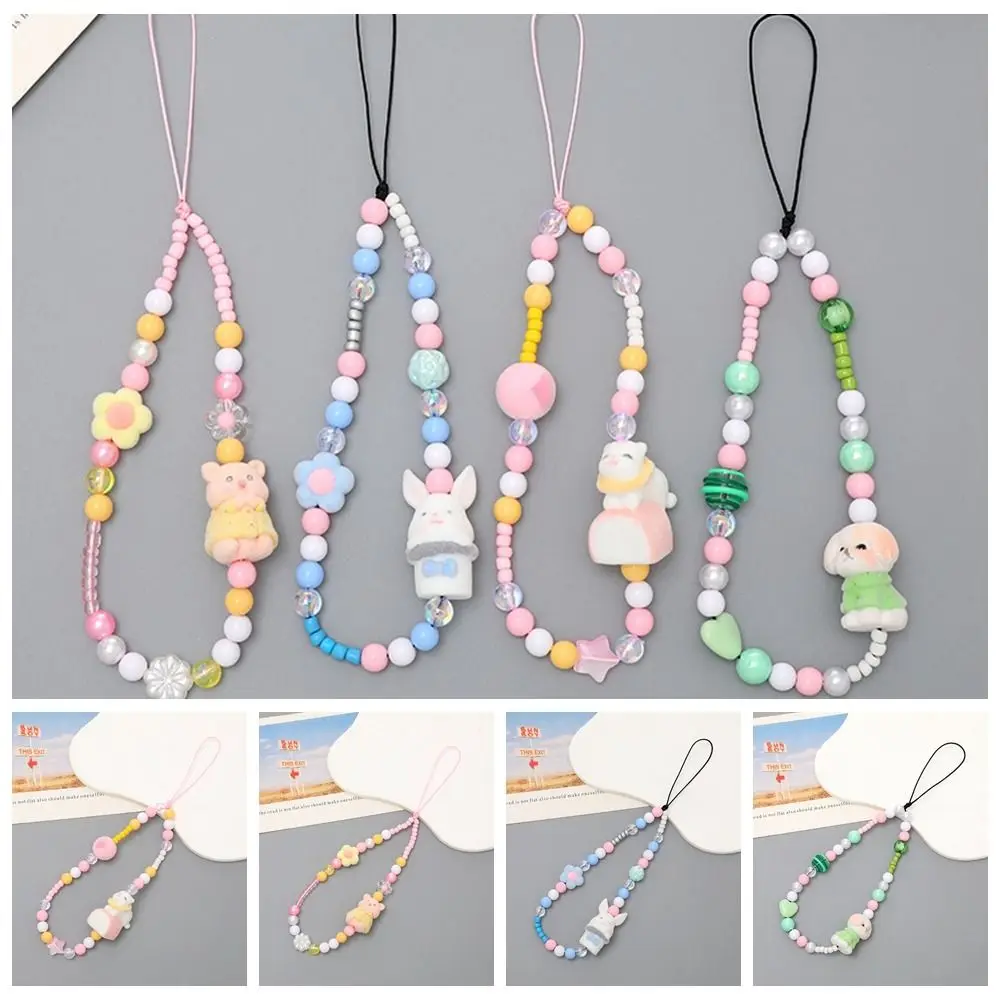 Sweet Sling Cartoon Beaded Phone Chain Universal Short Phone Charm Beads Ins Cartoon Mobile Phone Lanyard Girls
Sweet Sling Cartoon Beaded Phone Chain Universal Short Phone Charm Beads Ins Cartoon Mobile Phone Lanyard Girls
