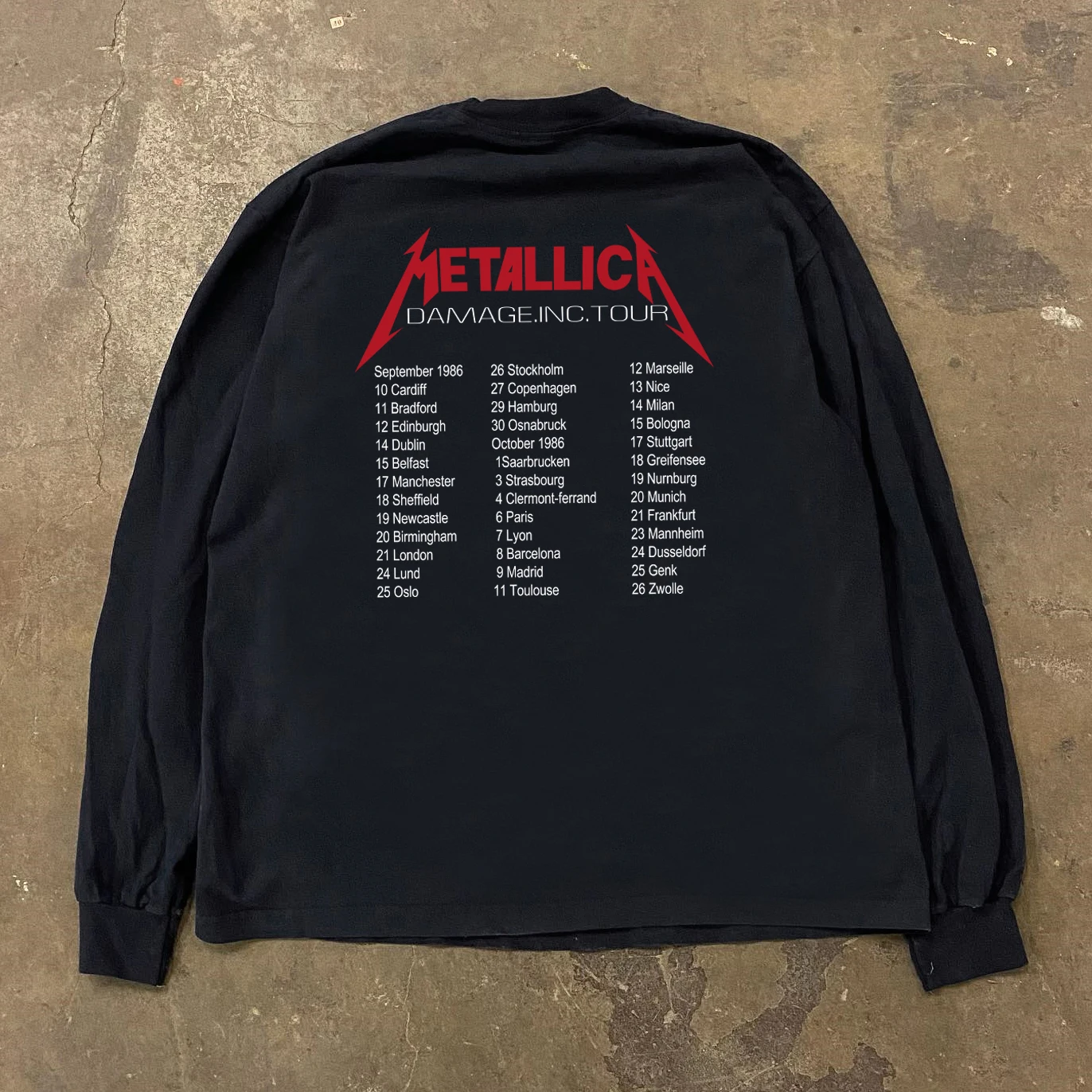 Heavy Metal Band Long Sleeve T-Shirt 300g Pure Cotton Couple Style Hip Hop Student Cotton Tee Heavyweight Crew Neck Top
Heavy Metal Band Long Sleeve T-Shirt 300g Pure Cotton Couple Style Hip Hop Student Cotton Tee Heavyweight Crew Neck Top
